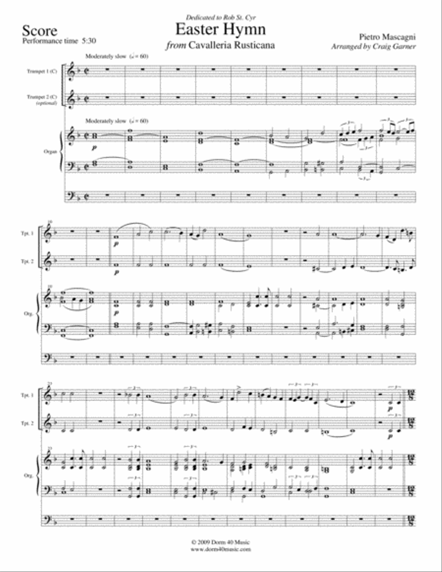 Easter Hymn, from 