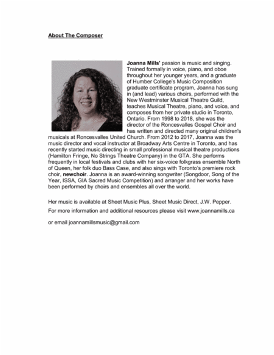 Winter Song (For Unison Choir) Unison Choir scores gallery preview page 2