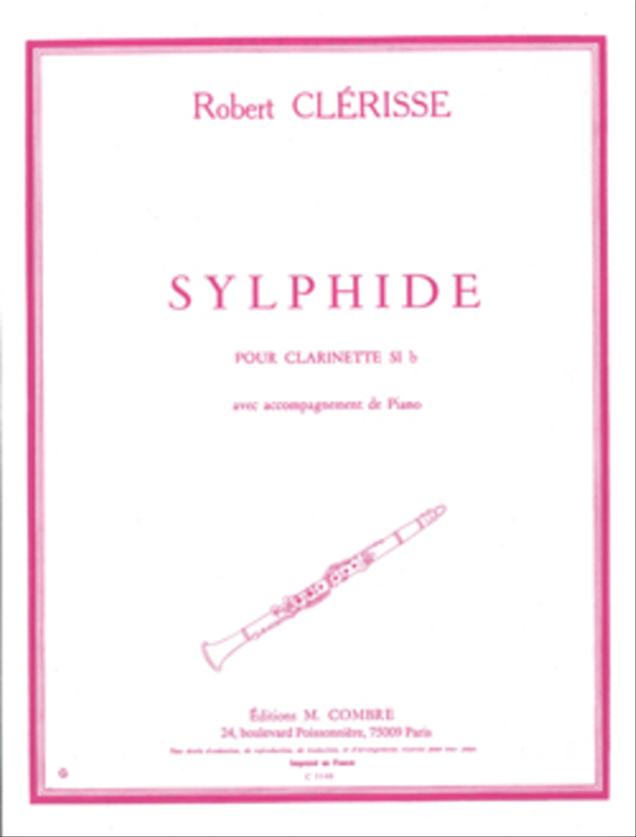 Sylphide Sylphide Clarinet Solo scores gallery preview page 1