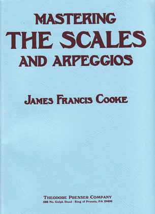 Book cover for Mastering the Scales And Arpeggios