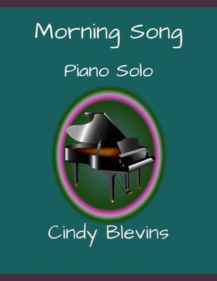 Book cover for Morning Song, original Piano Solo