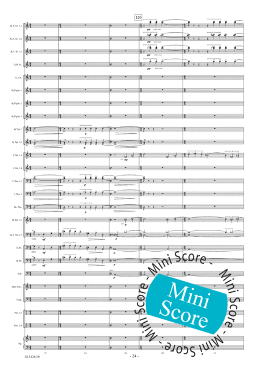 Migyur Fanfare Band scores gallery preview page 30