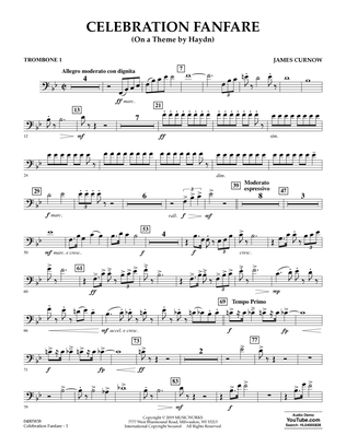 Celebration Fanfare (On a Theme by Haydn) - Trombone 1