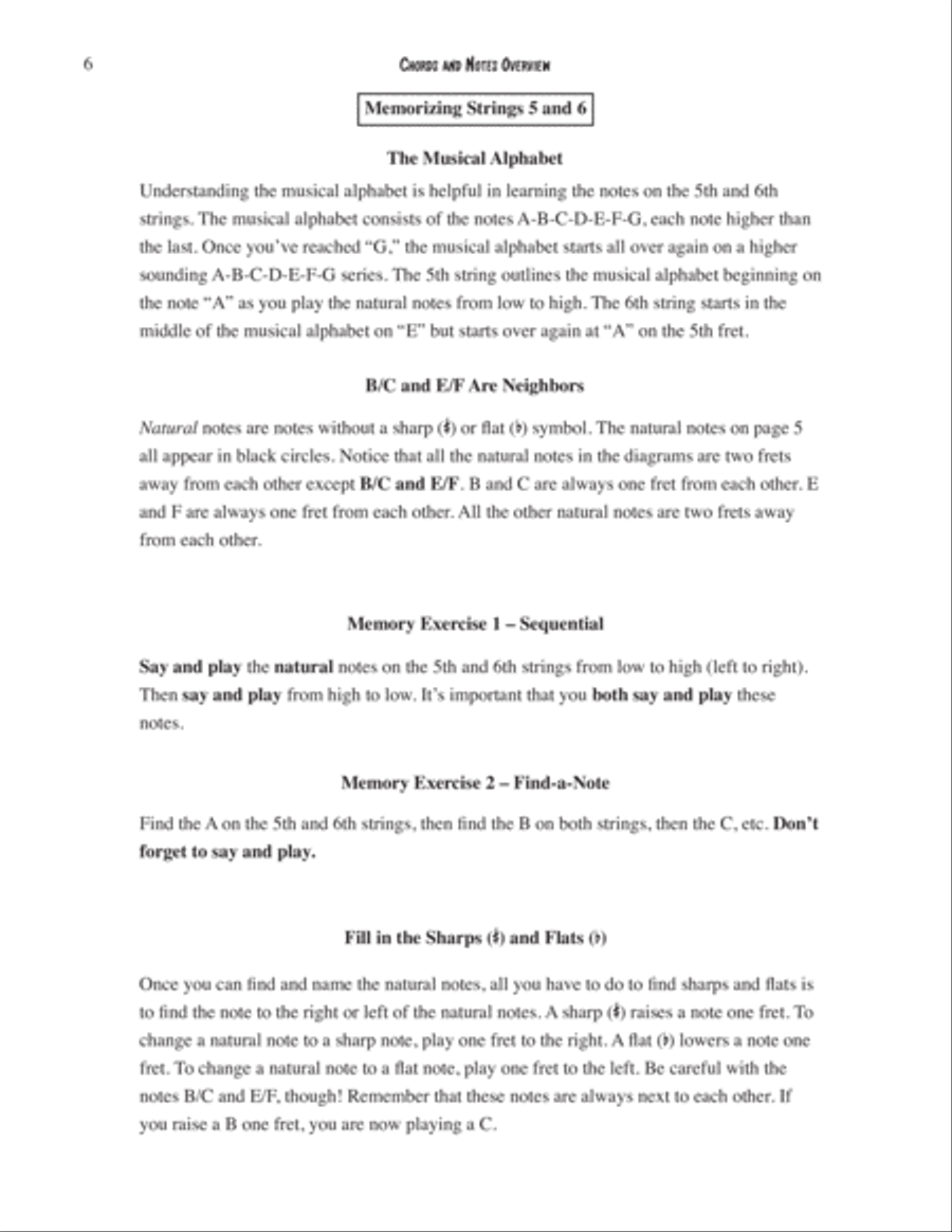First Moveable Guitar Chords Easy Guitar scores gallery preview page 6