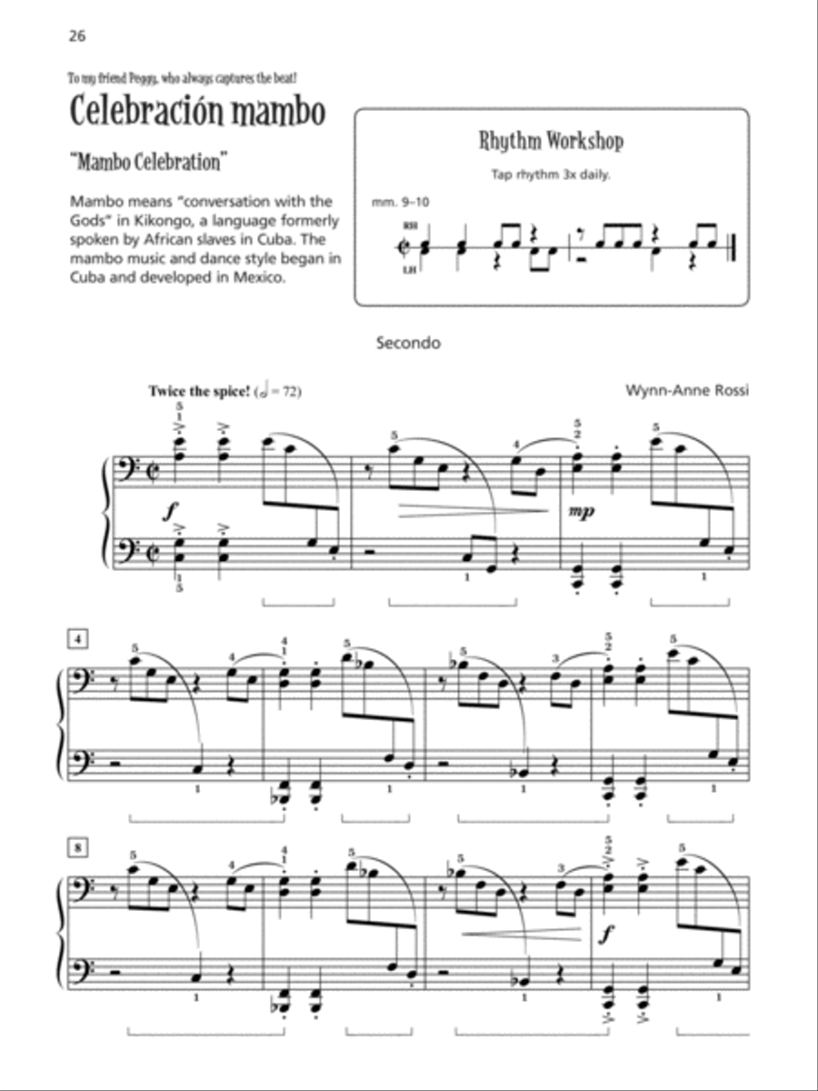 MAosica Latina para Dos, Book 3 Small Ensemble scores gallery preview page 4