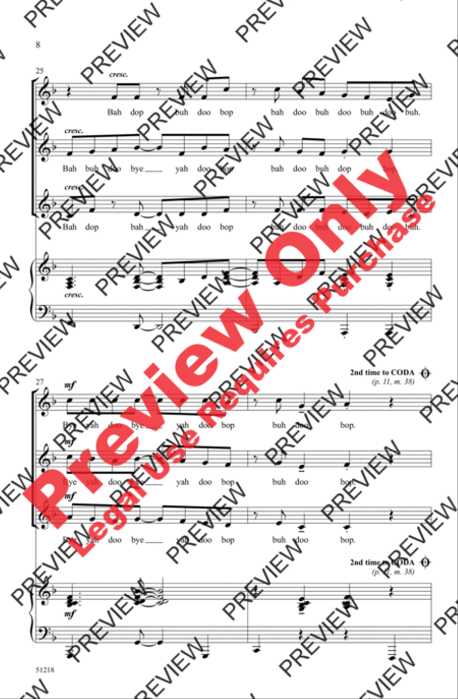 Vox Vibe Women's Choir scores gallery preview page 8