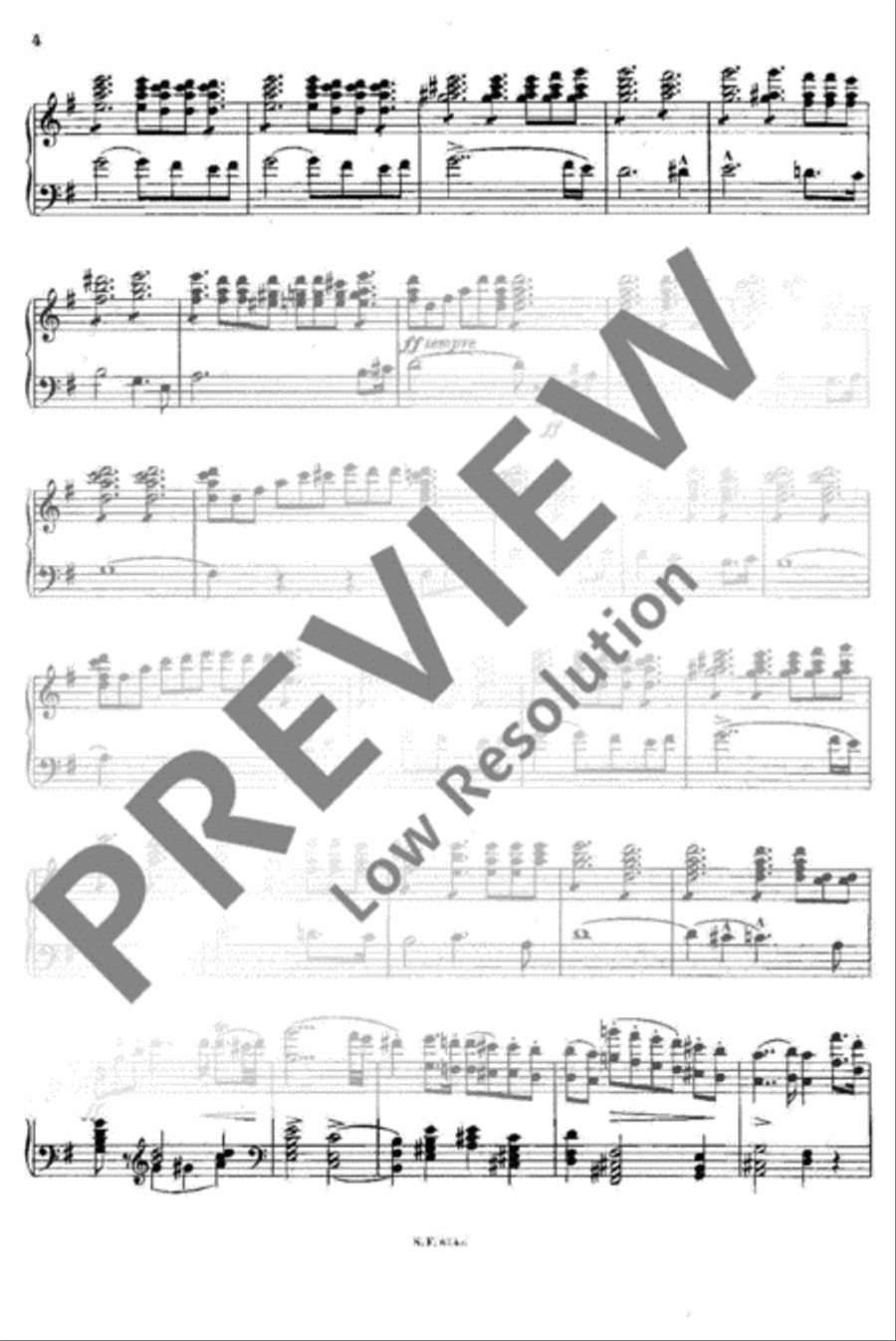 Lohengrin Lohengrin Piano Solo scores gallery preview page 5