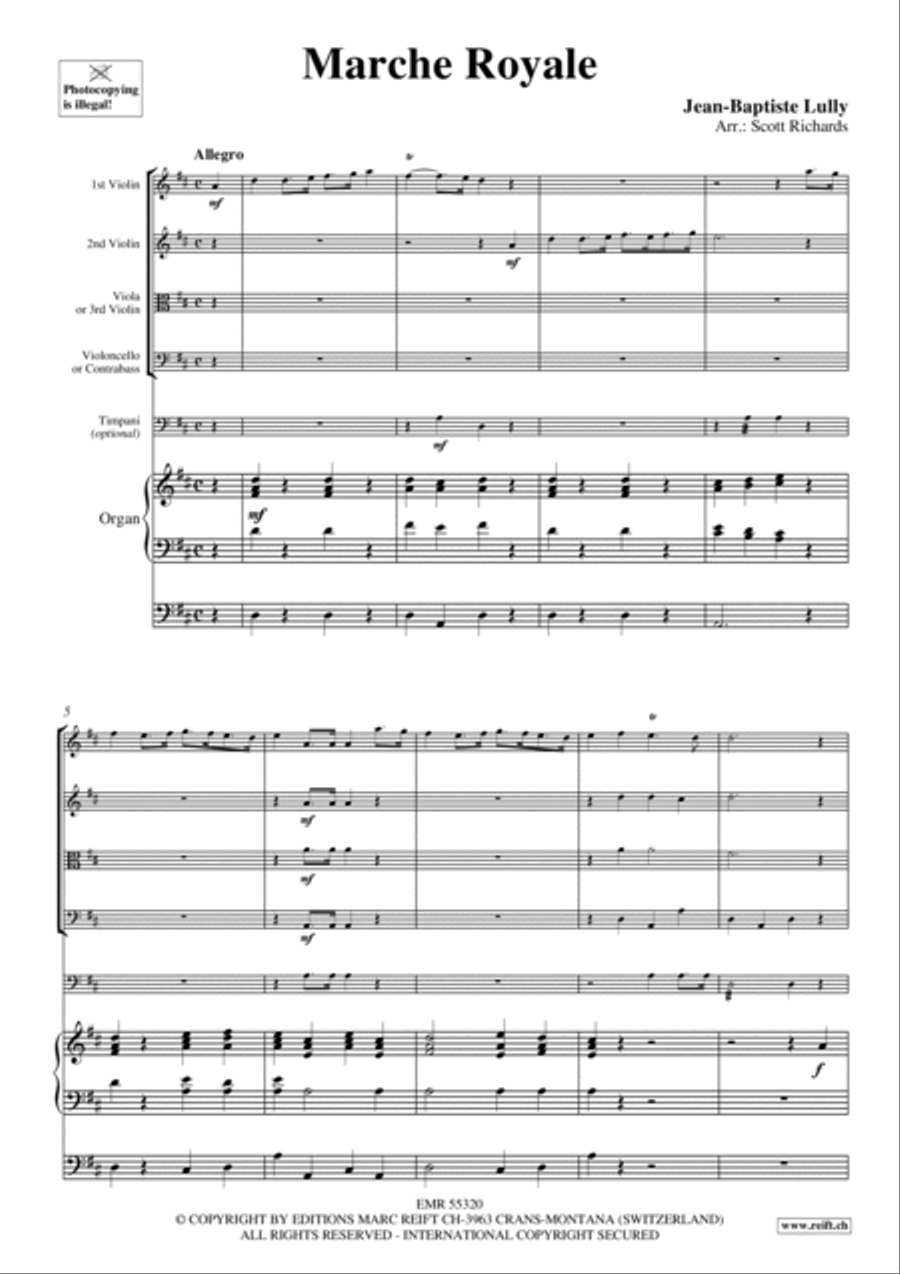 Marche Royale Marche Royale String Quartet scores gallery preview page 3
