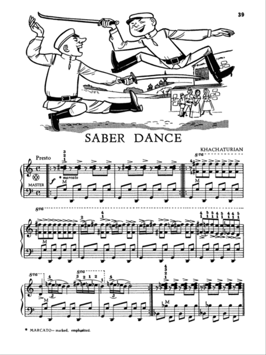 Palmer-Hughes Accordion Course, Book 8 Accordion scores gallery preview page 3