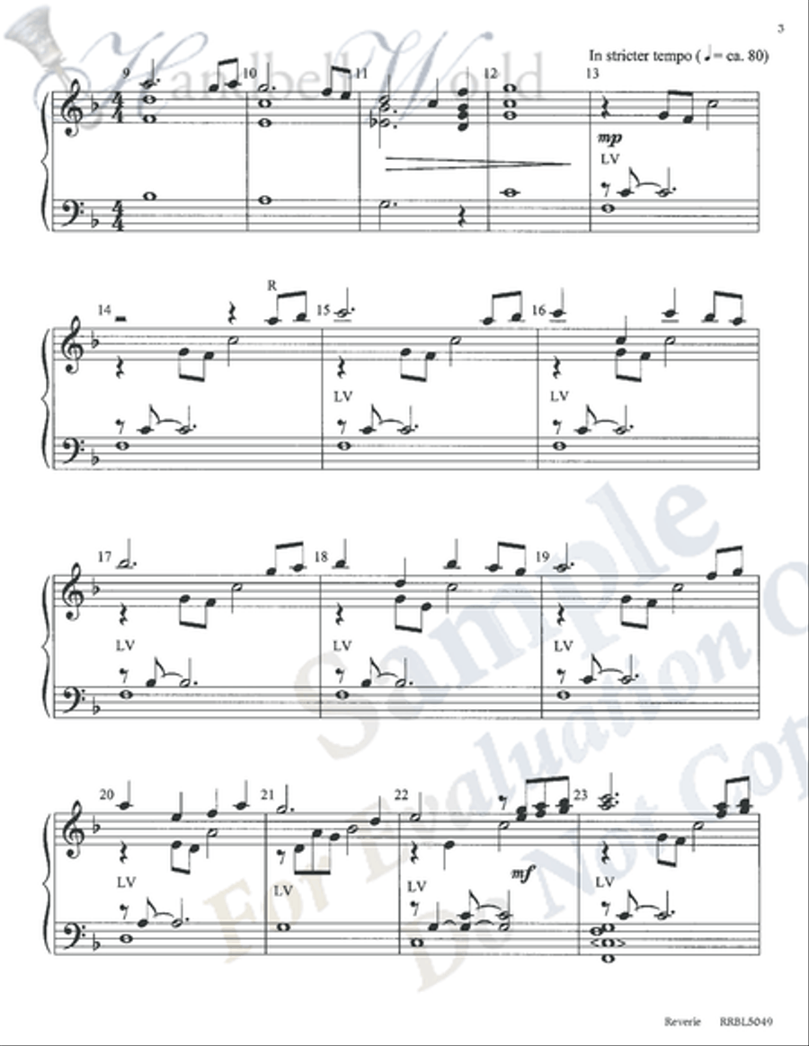 Reverie Reverie 5-Octaves scores gallery preview page 6