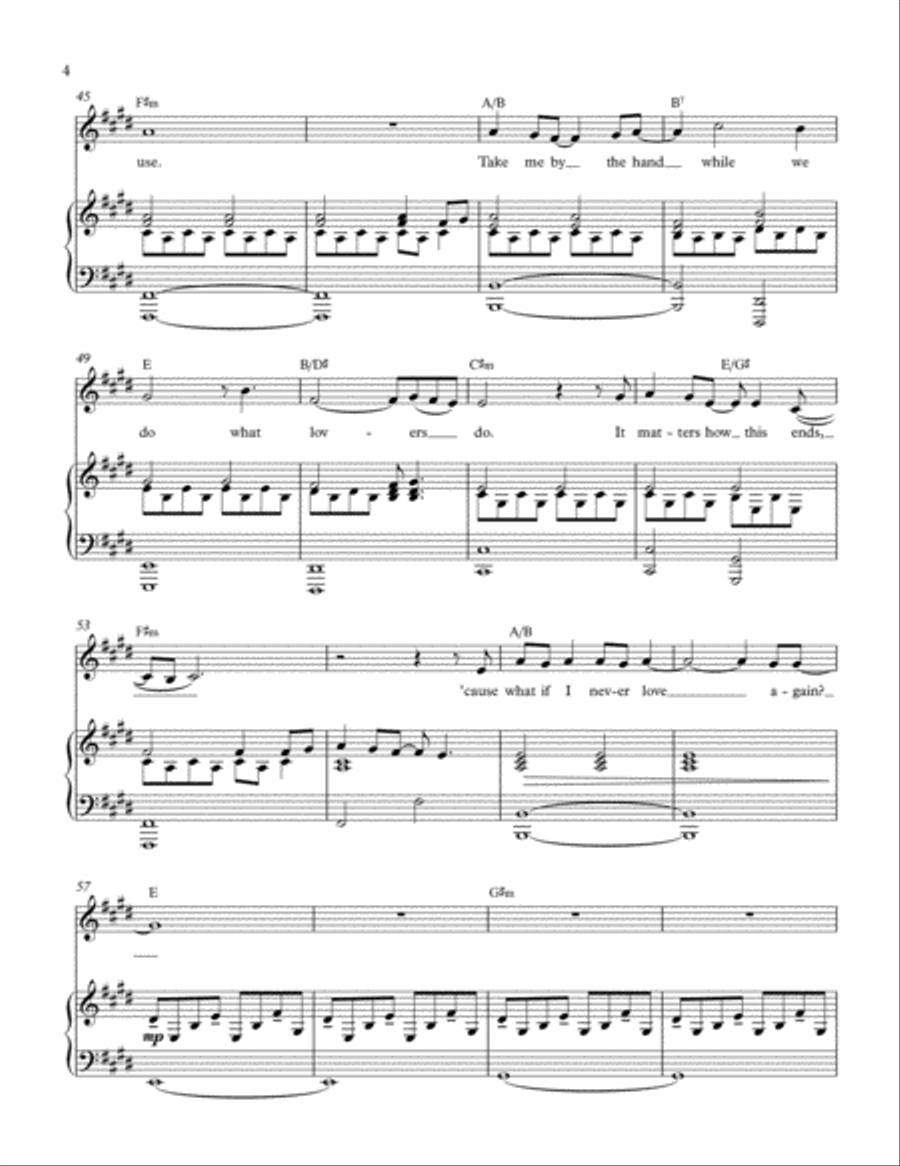 All I Ask Voice scores gallery preview page 4