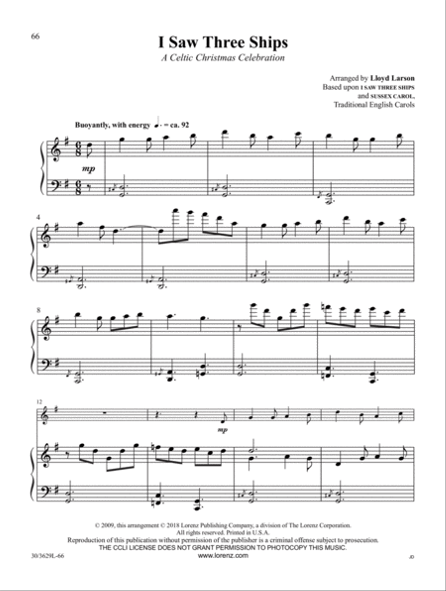Trumpet Solos for Christmas Trumpet Solo scores gallery preview page 21
