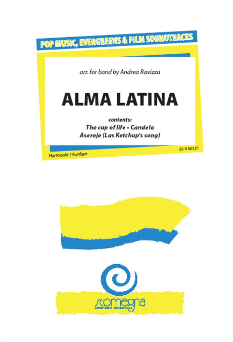 Alma Latina Concert Band scores gallery preview page 1