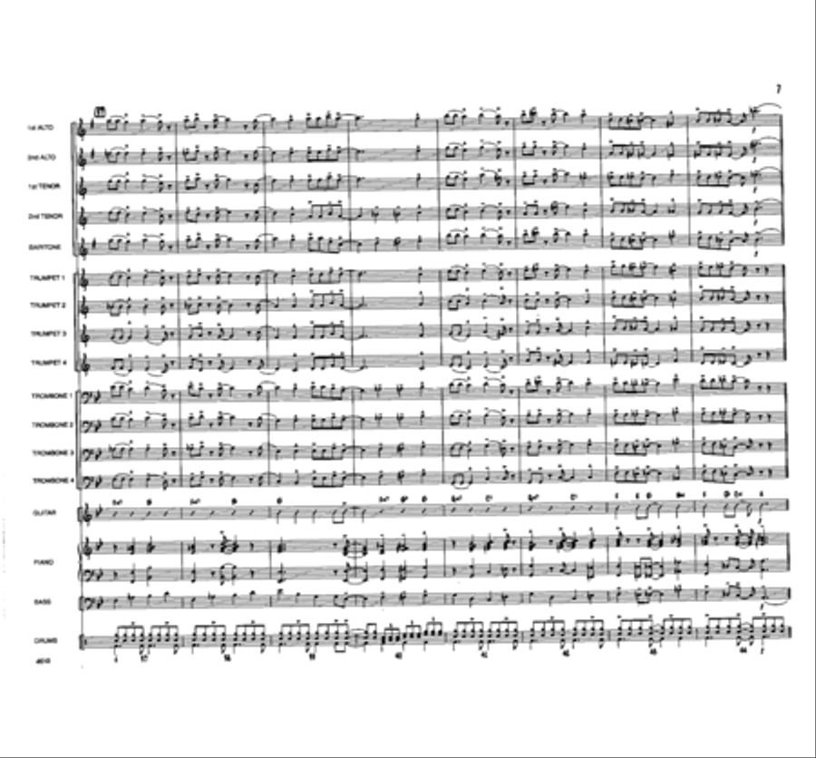 Johnson Rag Jazz Ensemble scores gallery preview page 7