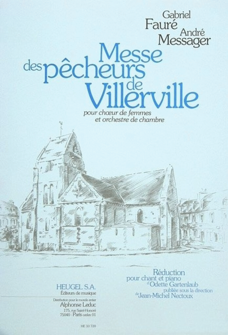 Messe des Pecheurs de Villerville Mixed Choir scores gallery preview page 1