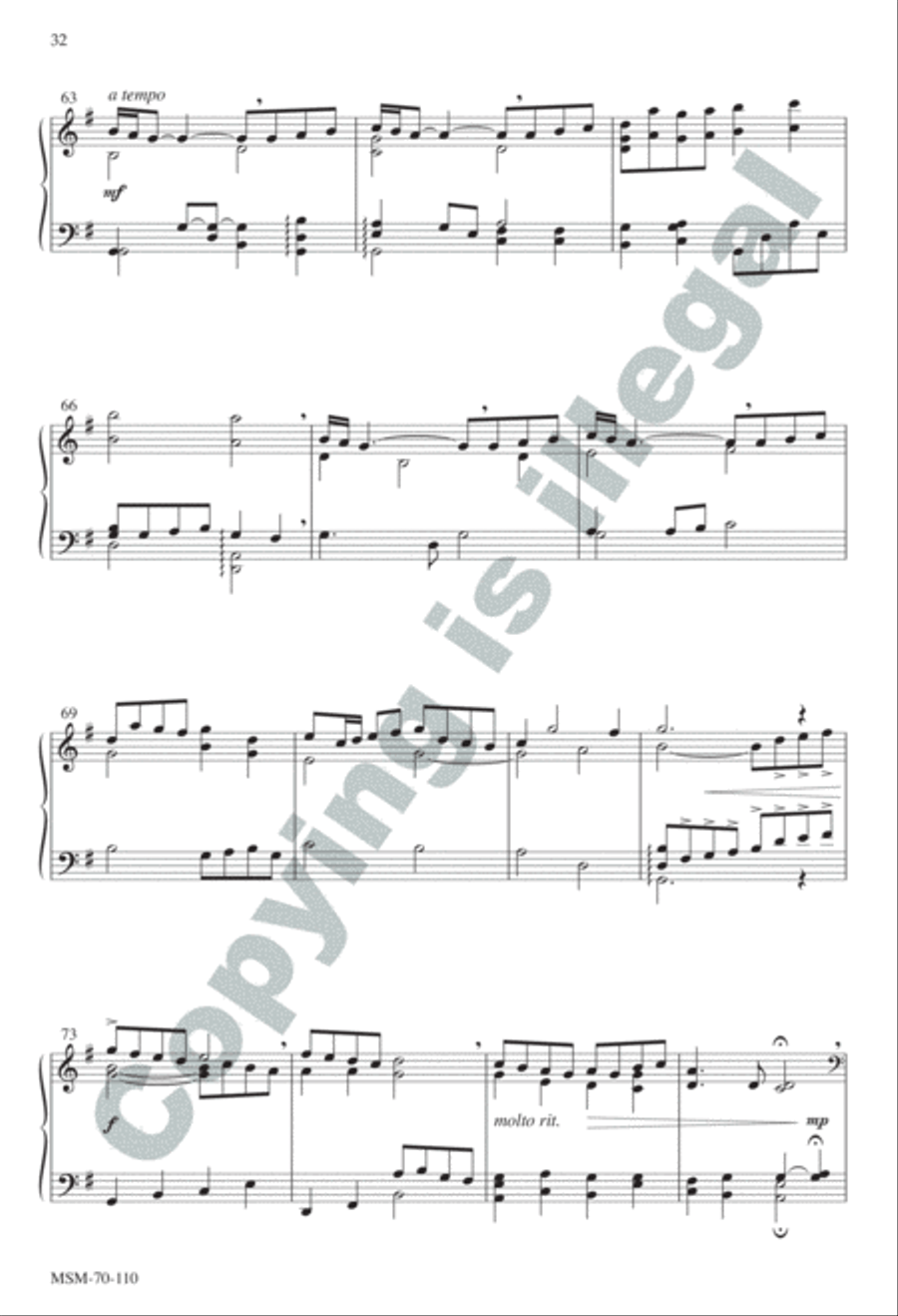 A Carol Suite SSATBB scores gallery preview page 32