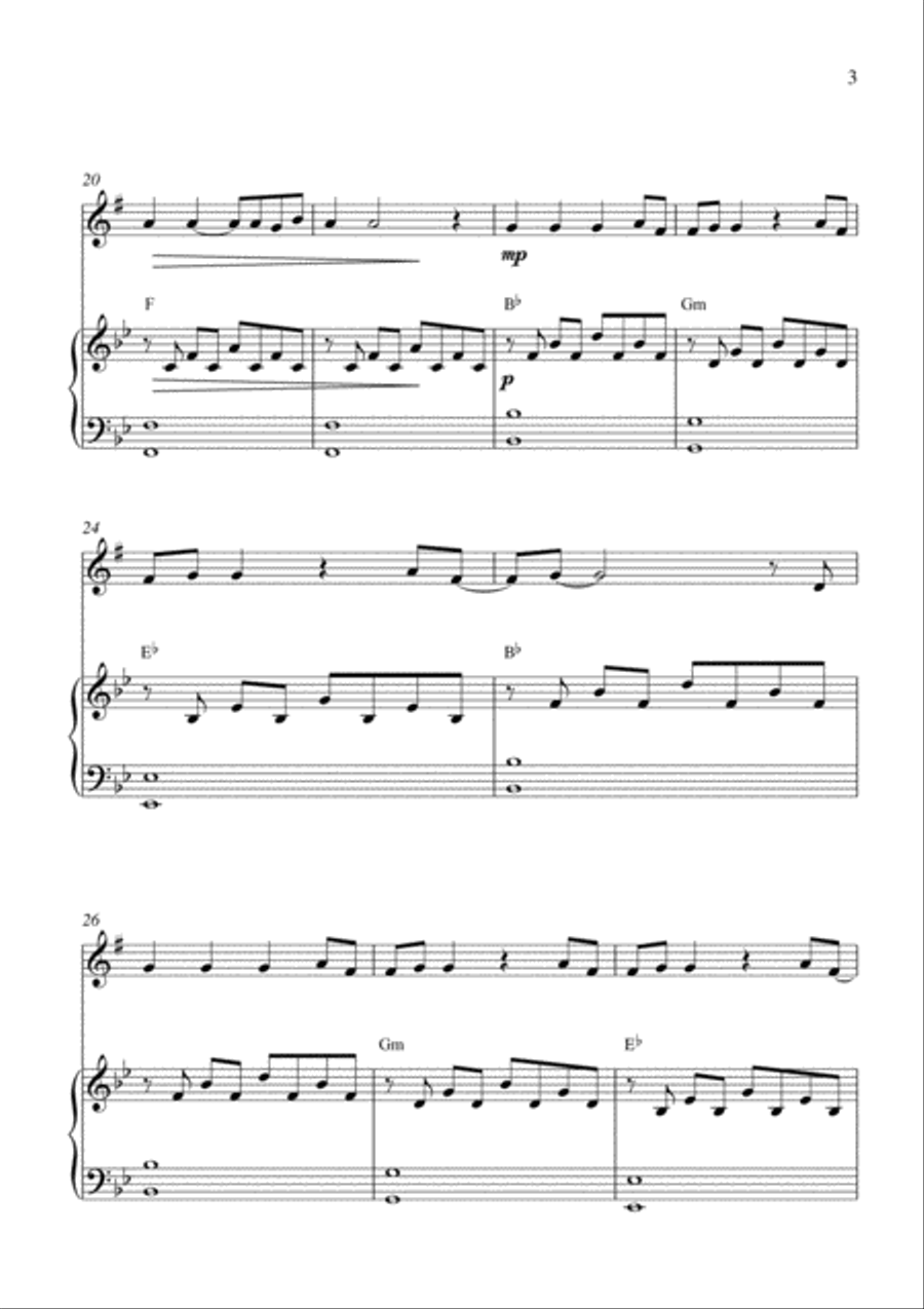 Only Time Only Time Alto Saxophone scores gallery preview page 3