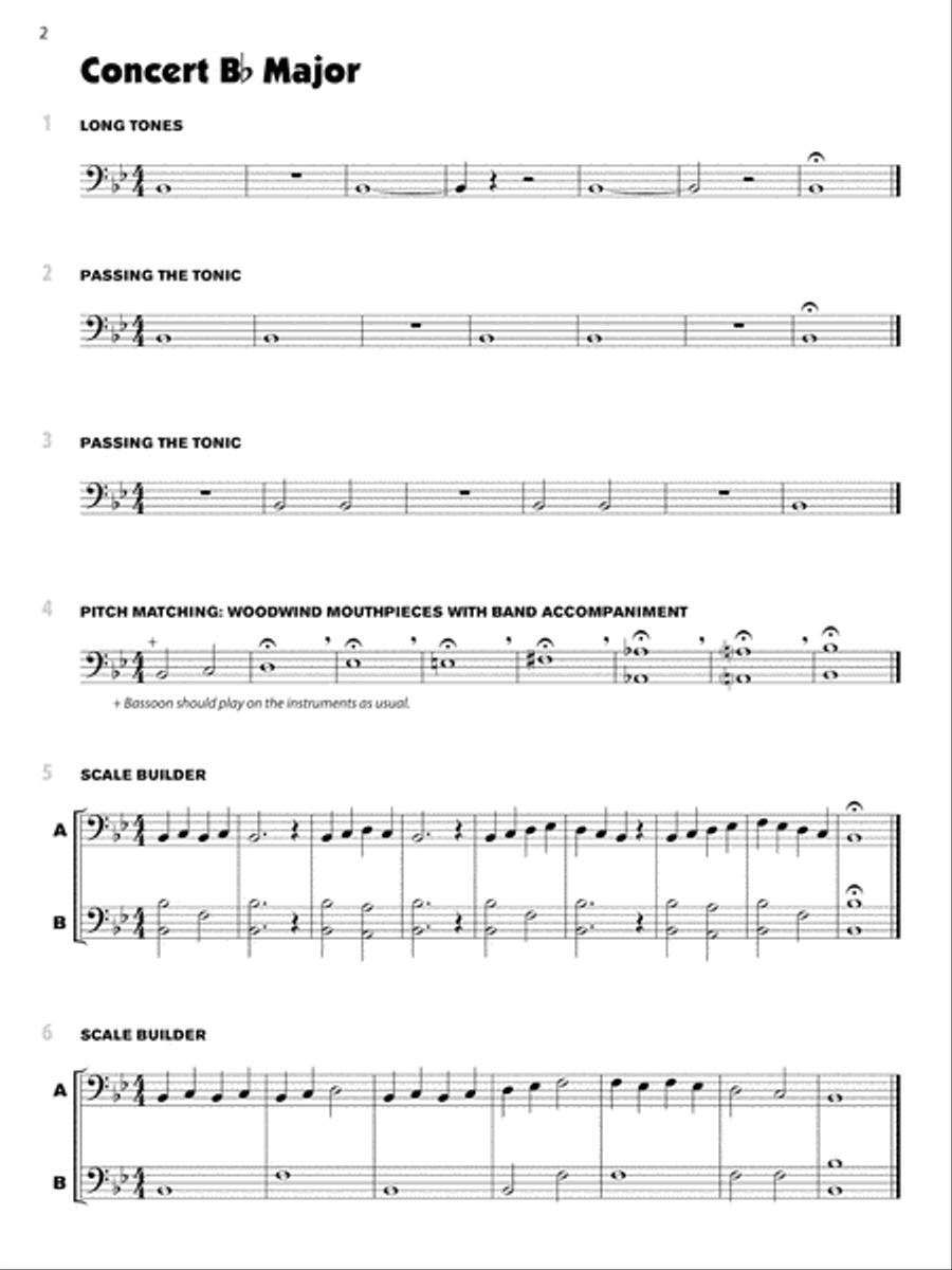 Sound Innovations for Concert Band -- Ensemble Development for Young Concert Band Concert Band Methods scores gallery preview page 3