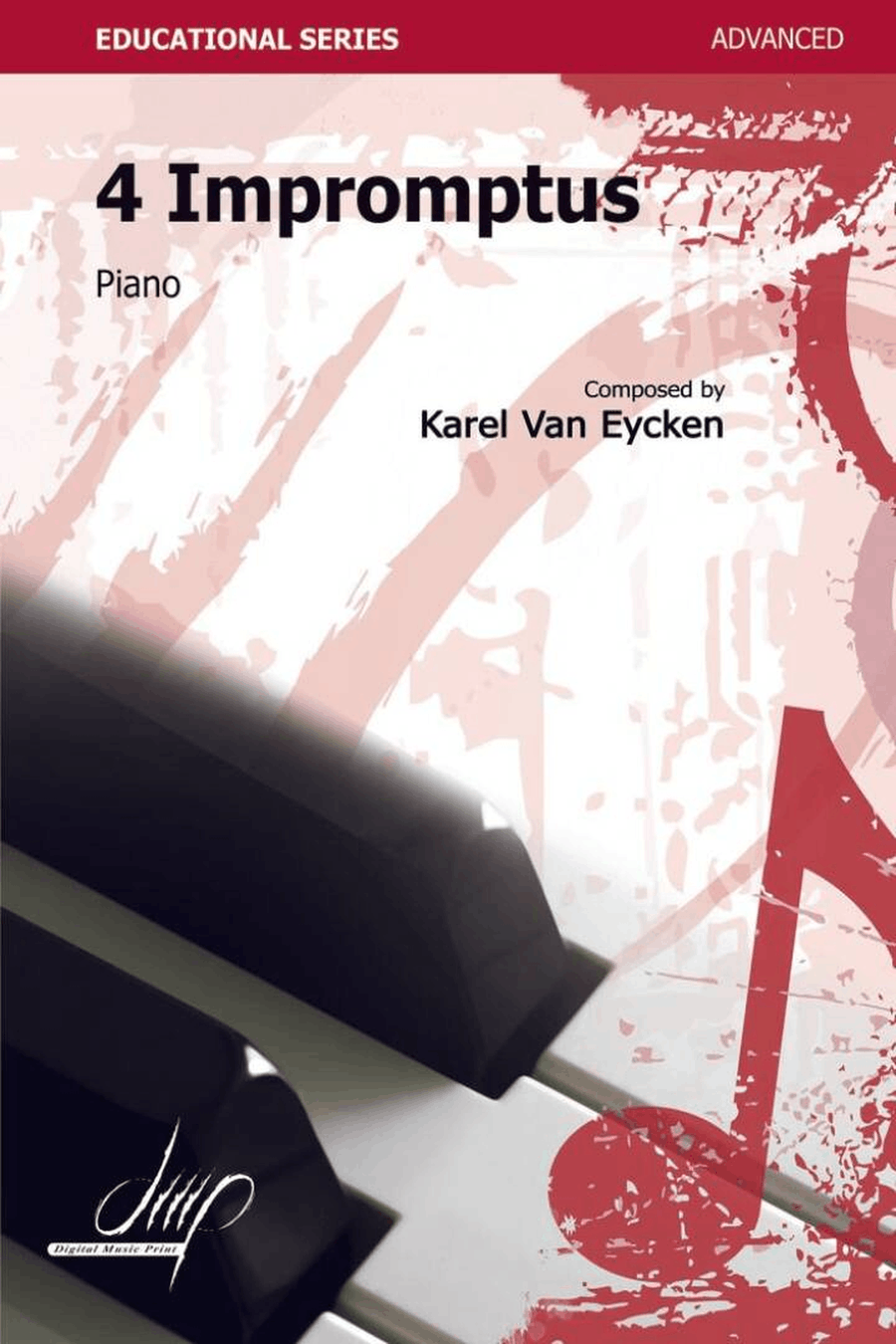 Four Impromptus Piano Solo scores gallery preview page 1