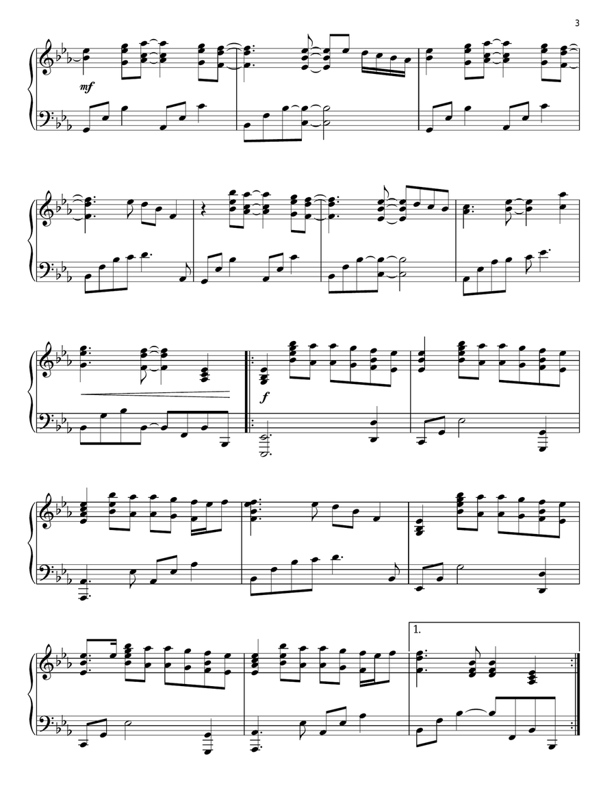 At The Cross At The Cross Piano Solo scores gallery preview page 3