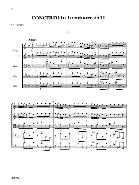 The Best of Antonio Vivaldi Concertos (For String Orchestra or String Quartet), Volume 1