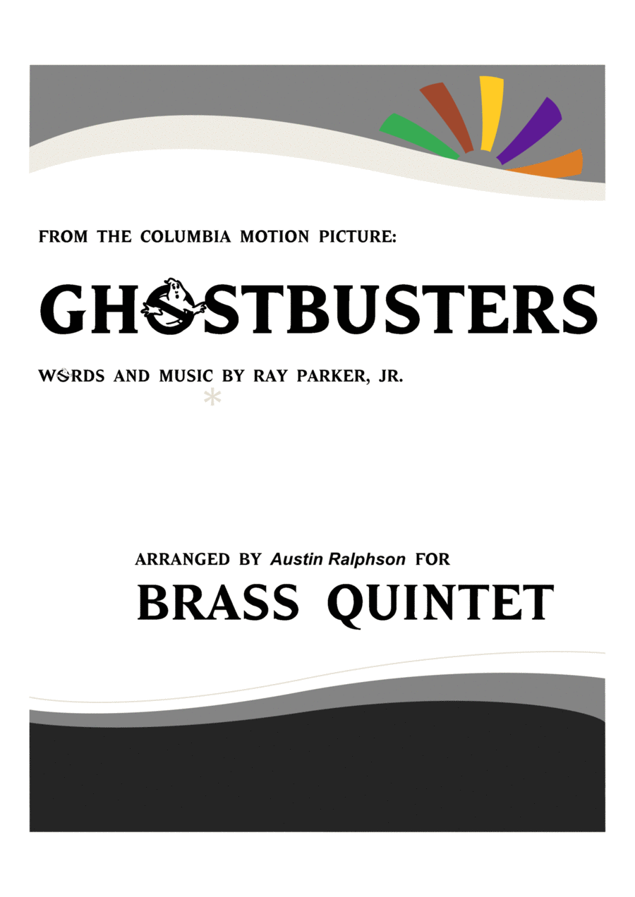 Ghostbusters Horn scores gallery preview page 1