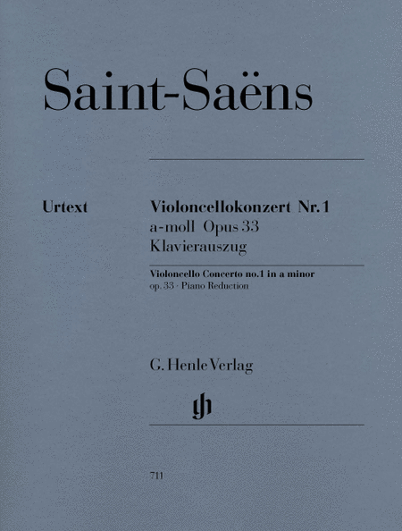Camille Saint-Saens : Violoncello Concerto No. 1 in a Minor, Op. 33