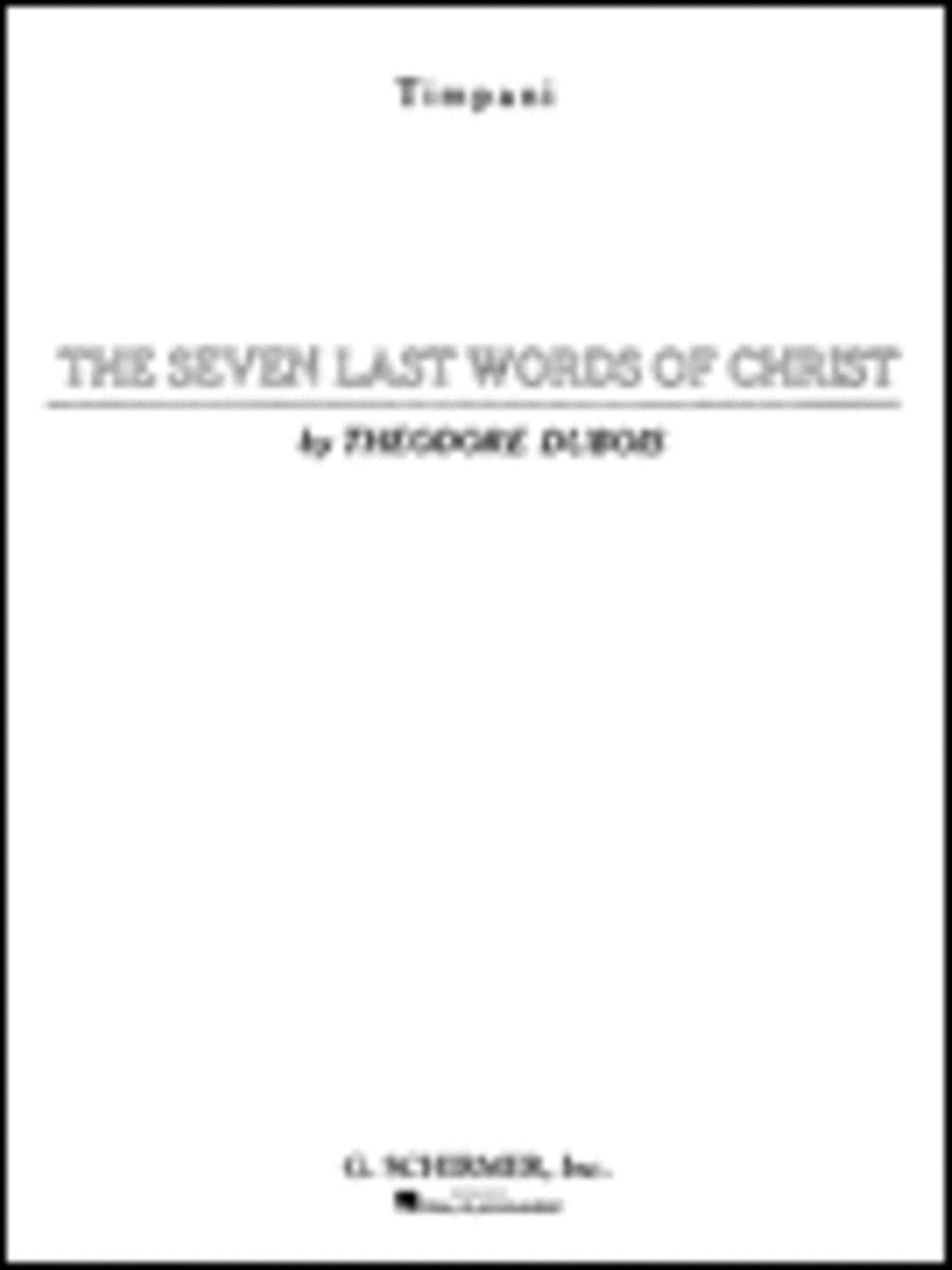 Seven Last Words of Christ Choir scores gallery preview page 1