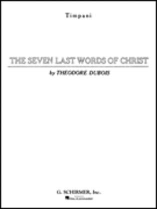 Book cover for Seven Last Words of Christ