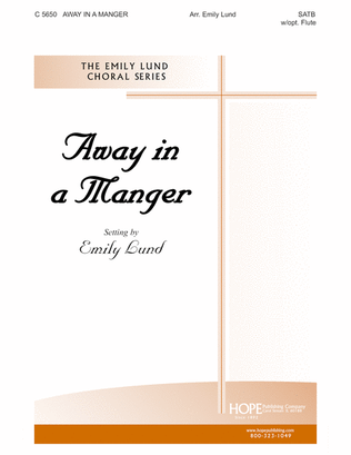 Book cover for Away in a Manger