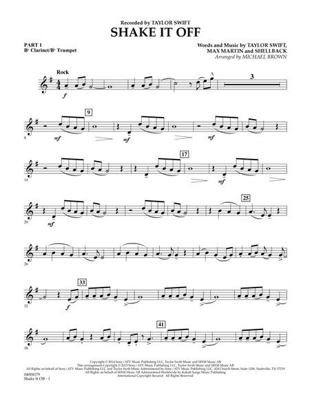 Shake It Off - Pt.1 - Bb Clarinet/Bb Trumpet