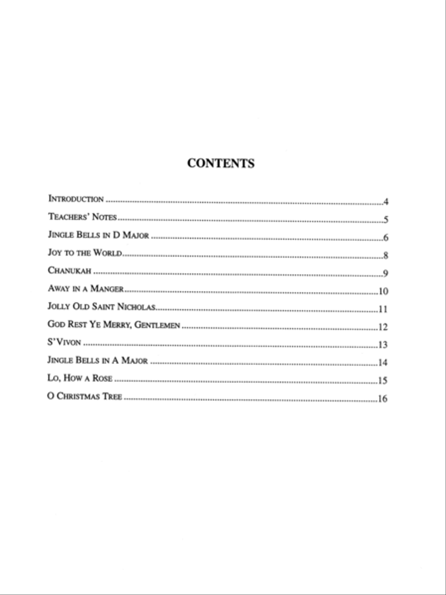 Festive Strings for String Quartet or String Orchestra String Quartet scores gallery preview page 7