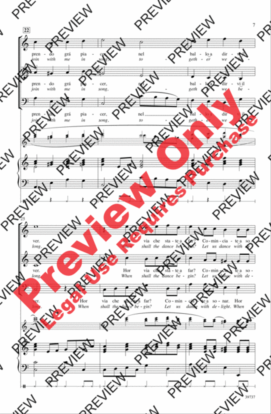 Sonatemi un Balletto Sonatemi un Balletto 3-Part scores gallery preview page 7