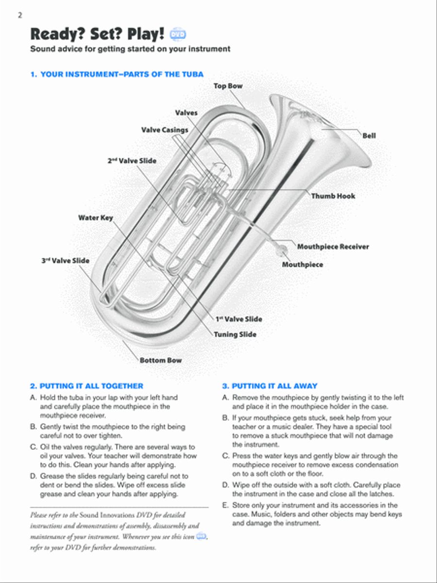 Sound Innovations for Concert Band, Book 1 Concert Band Methods scores gallery preview page 2