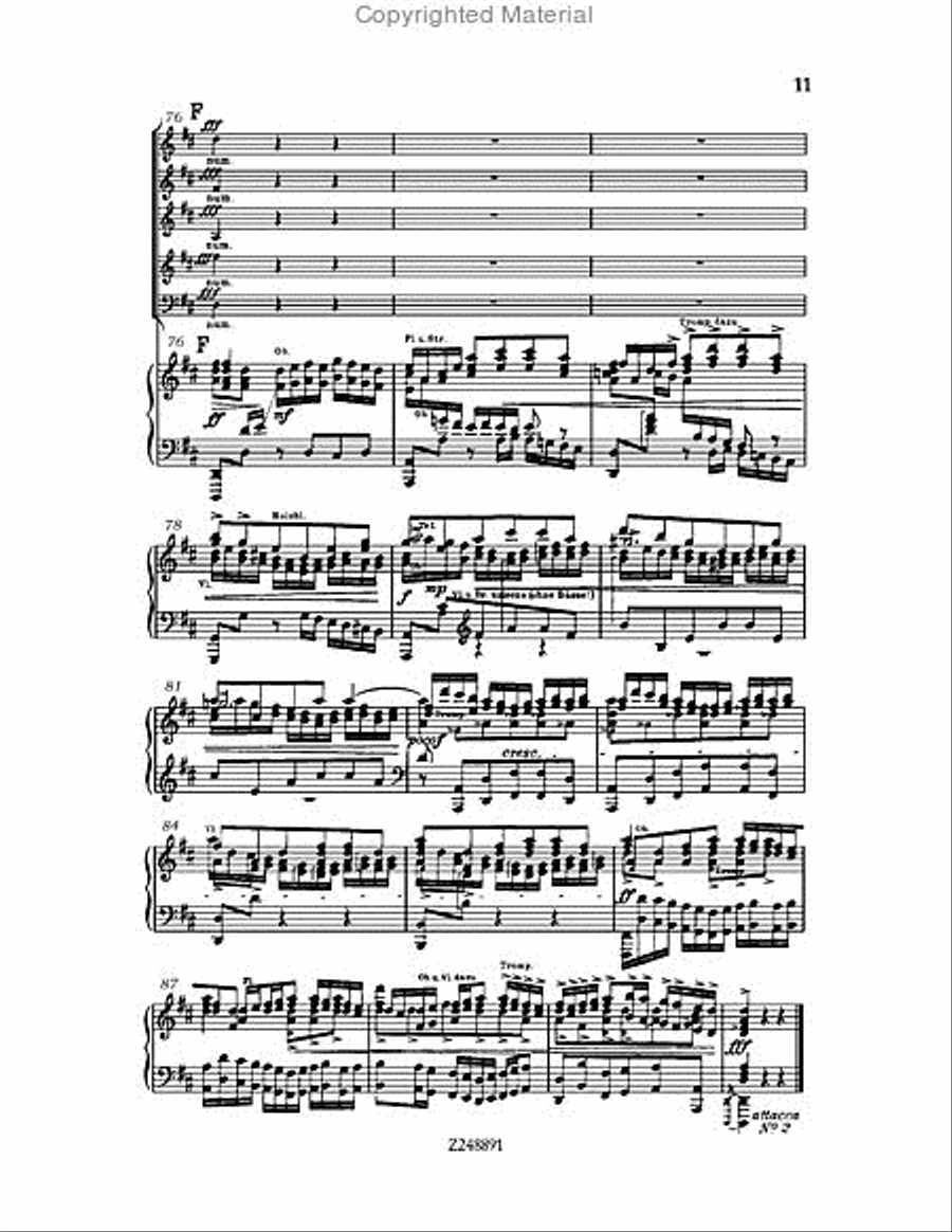 Magnificat in D major, BWV 243 Choir scores gallery preview page 11