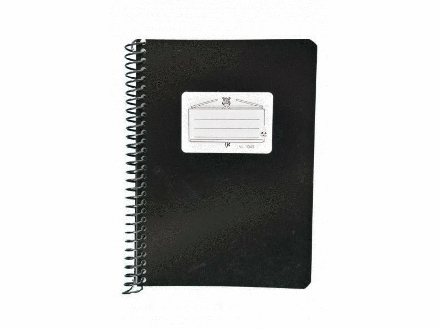 Book cover for Marching band folder black with 30 inserts