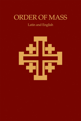 Order of Mass: Latin and English-traditional chant notation