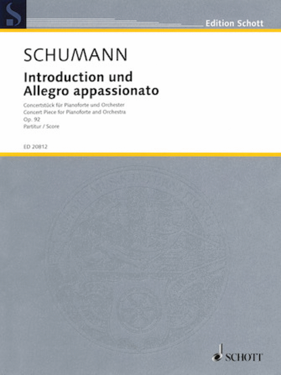 Introduction and Allegro Appassionato, Op. 92
