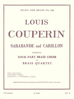 Sarabande & Carillon (quartet-brass)