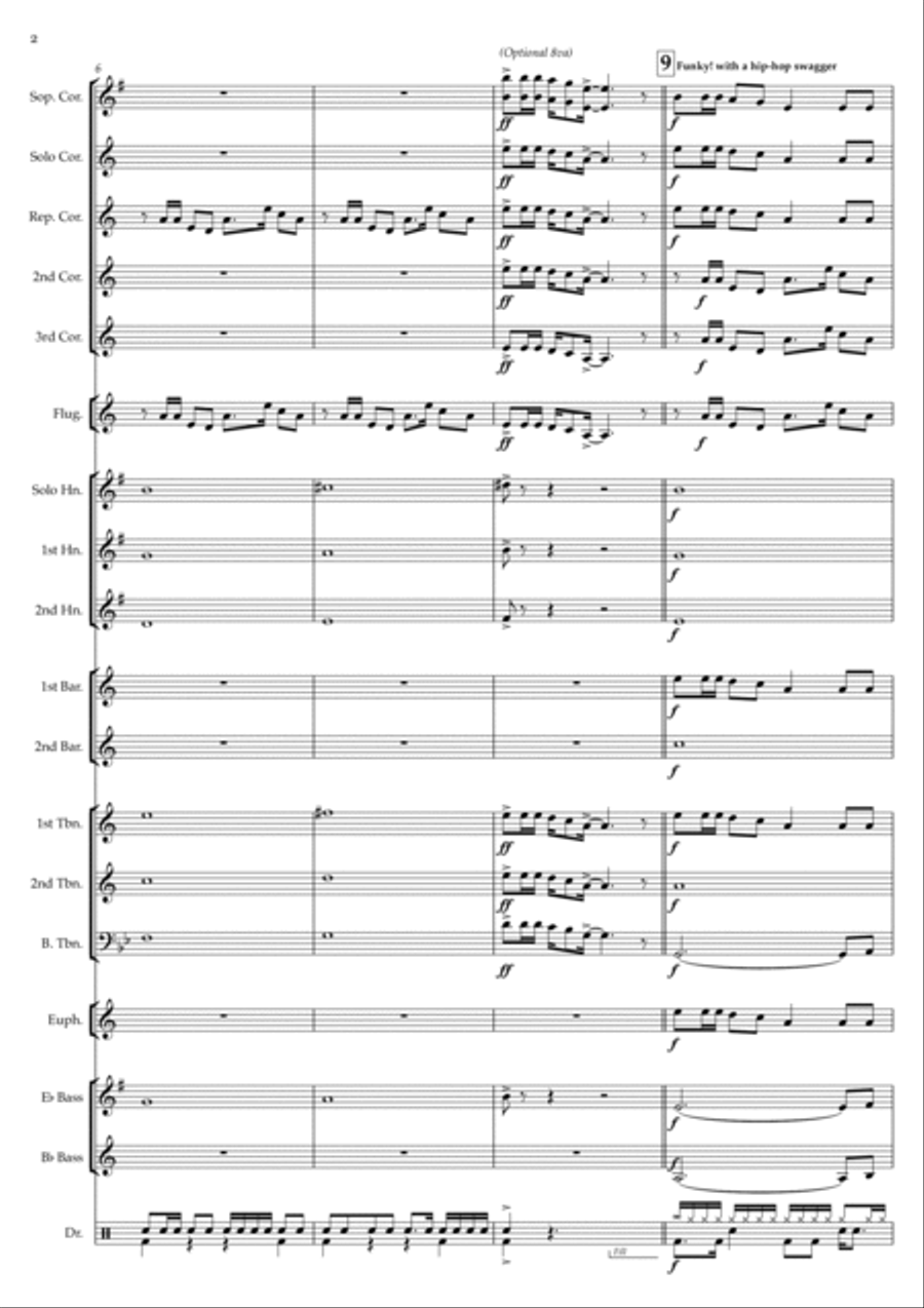 Thrift Shop Brass Band scores gallery preview page 4