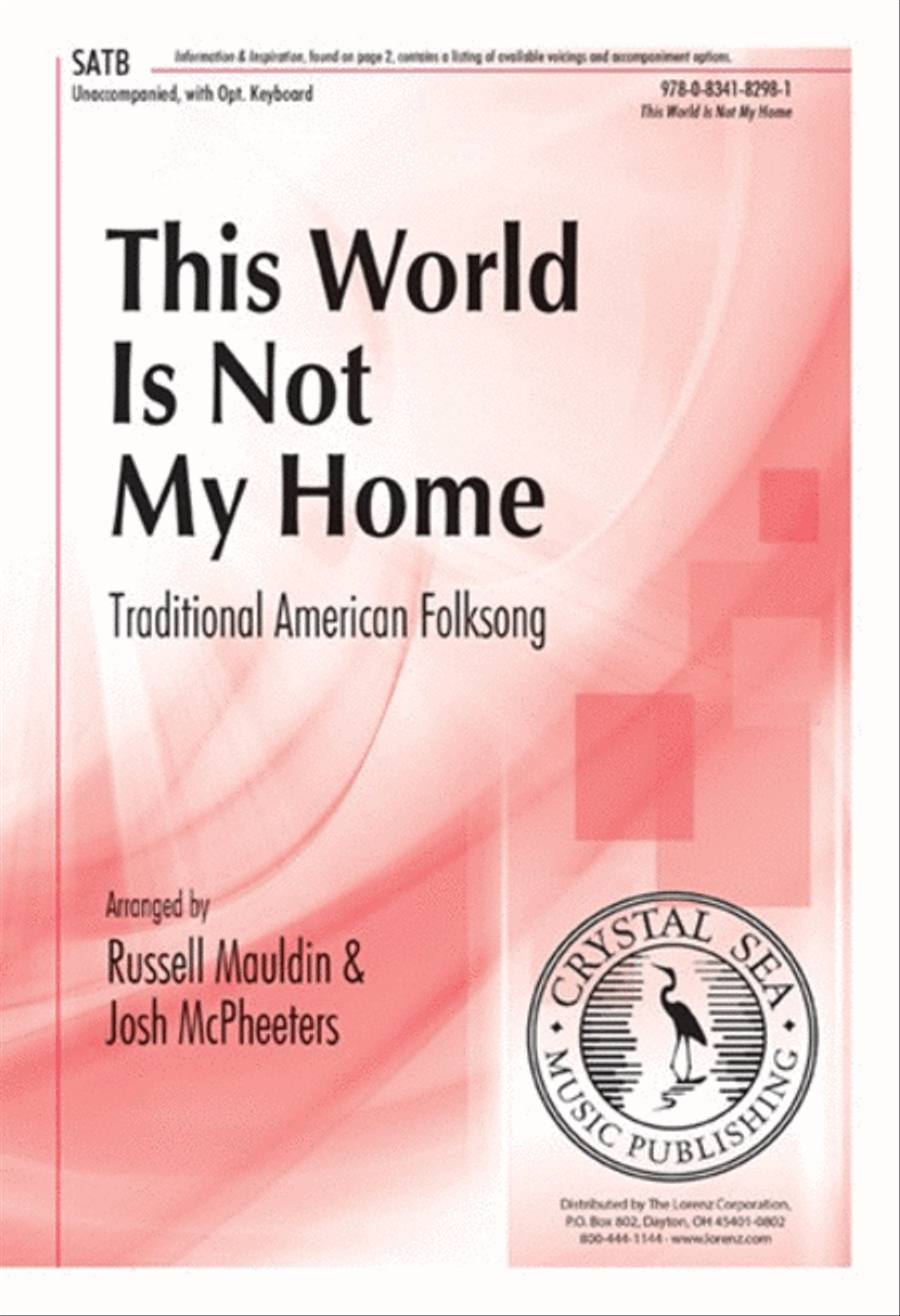 This World Is Not My Home 4-Part scores gallery preview page 1