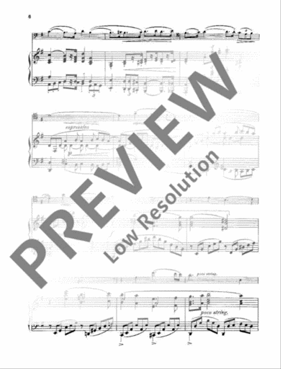 Sonata E minor Sonata E minor Piano Accompaniment scores gallery preview page 9