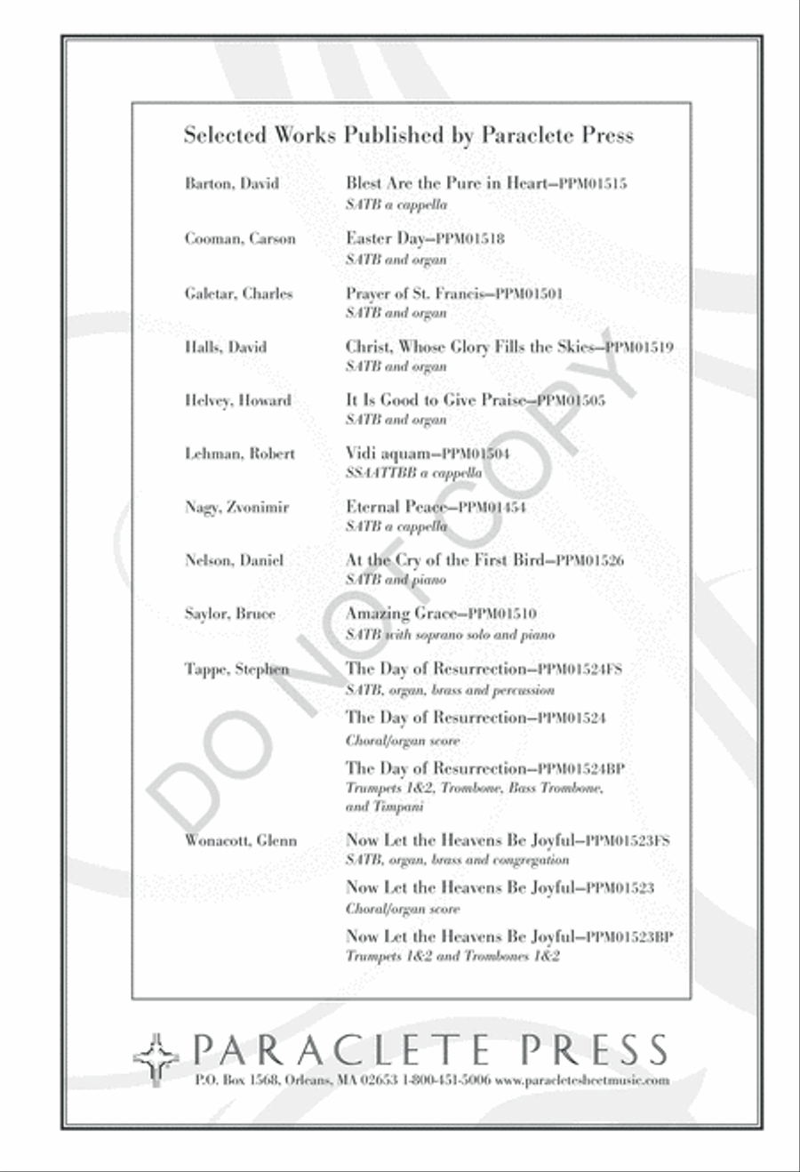 O Come, O Come, Emmanuel 3-Part scores gallery preview page 8