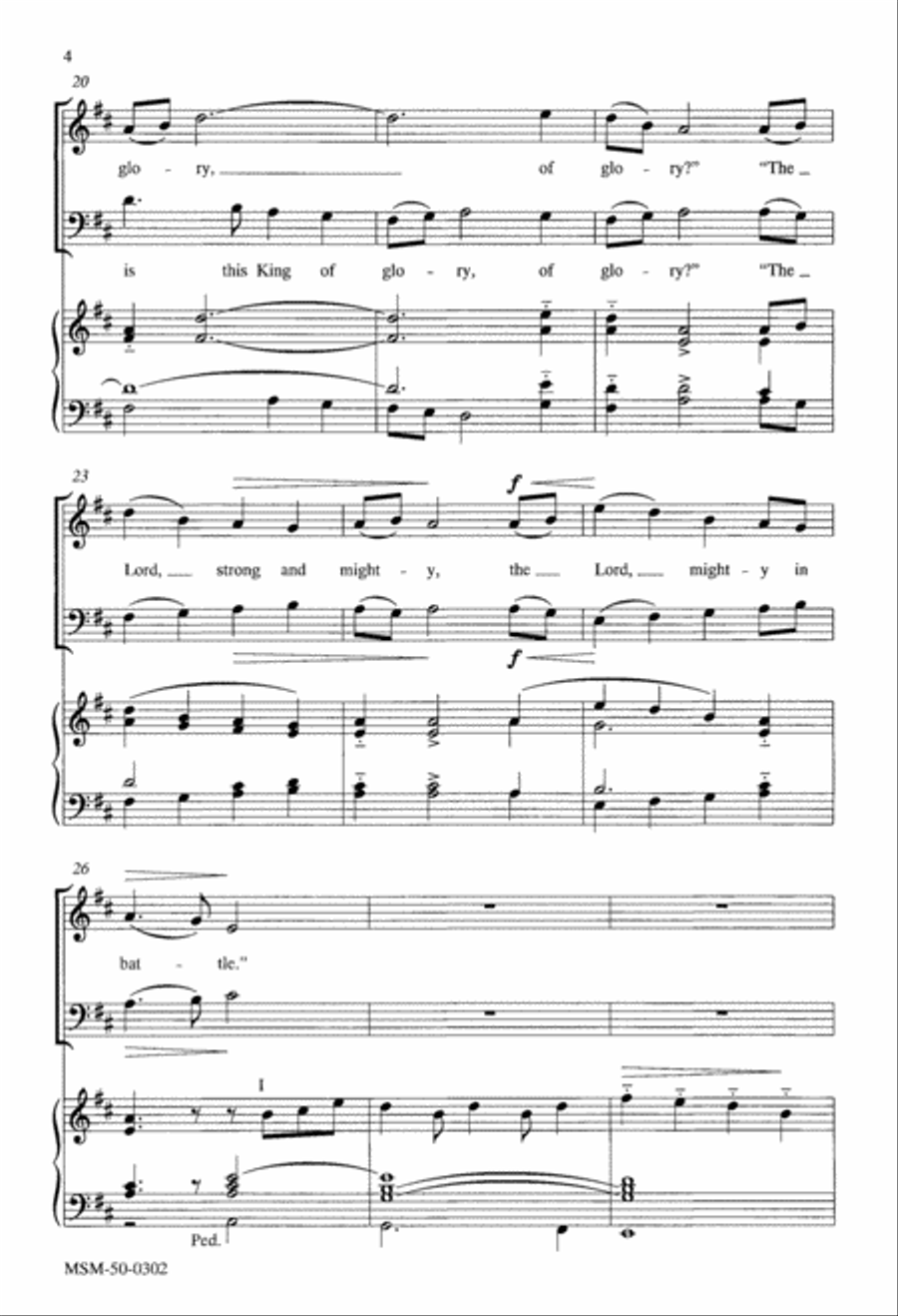 Lift Up Your Heads, O Gates 2-Part scores gallery preview page 3