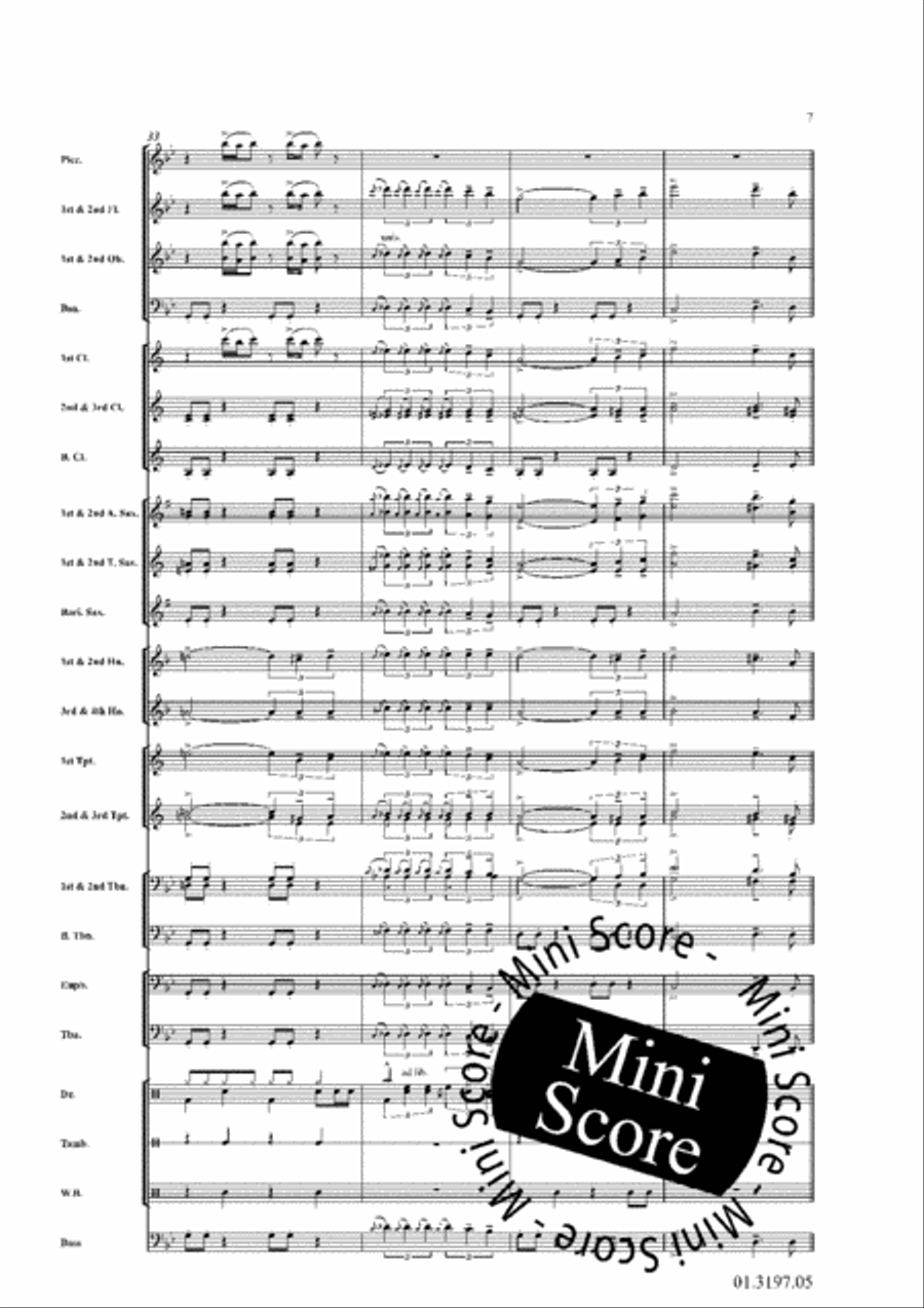 Joy Ride Concert Band scores gallery preview page 11