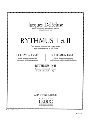 Rythmus 1 & 2 (percussion Ensemble)