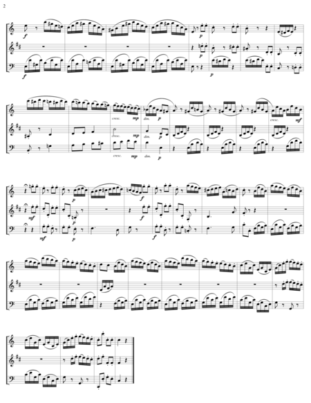 Rondo for Winds (Piano Sonata no. 16 by Mozart)
