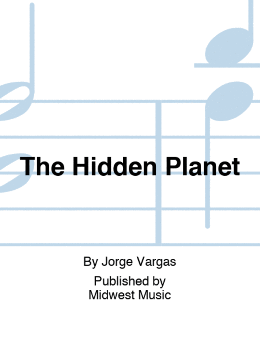 The Hidden Planet Concert Band scores gallery preview page 1