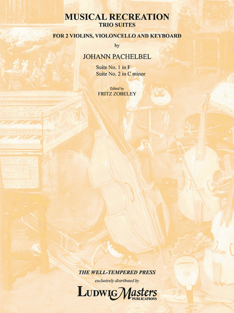 Musical Recreation: Suite No. 1 in F and Suite No. 2 in C minor Piano and Keyboard scores gallery preview page 1