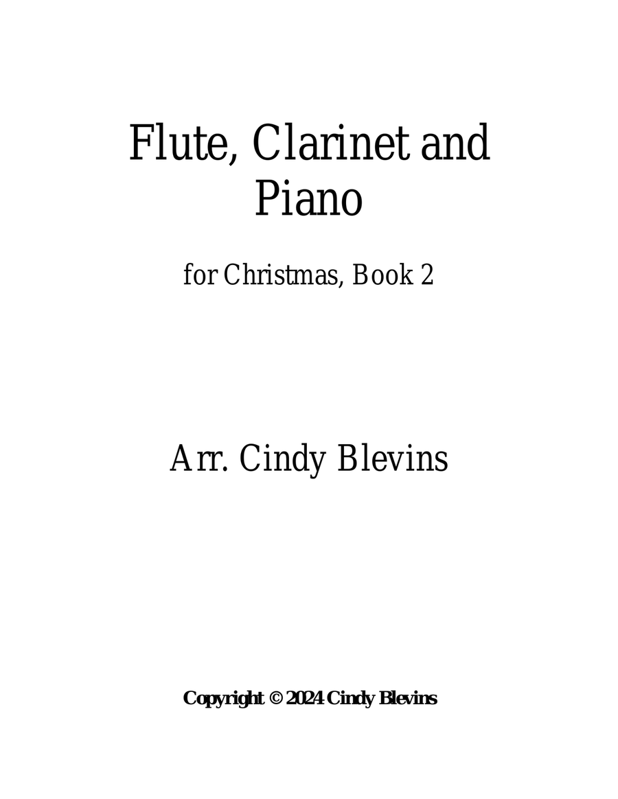 Flute, Oboe and Piano for Christmas, Book 2 (12 arrangements) Woodwind Duet scores gallery preview page 6